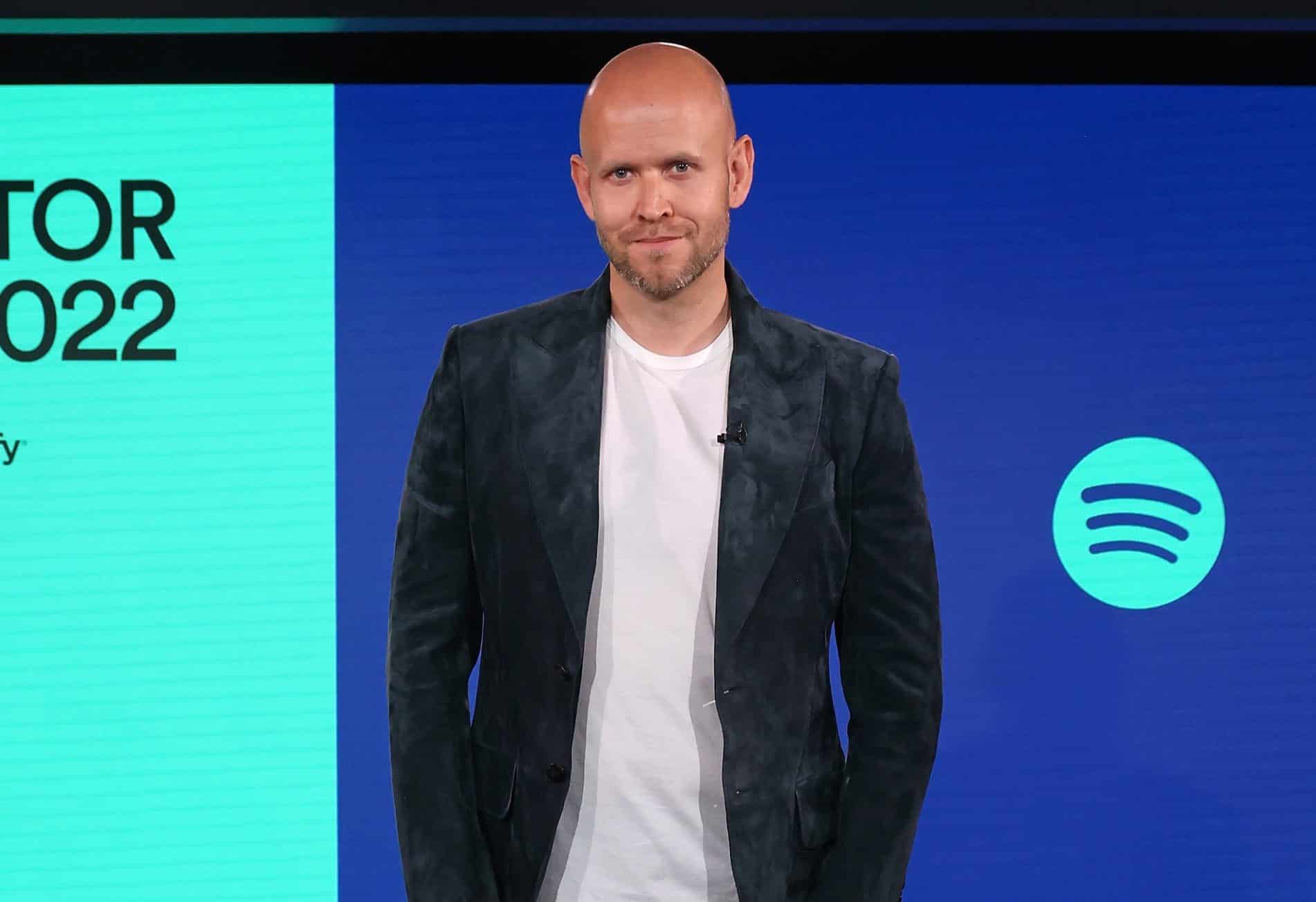 Daniel Ek, patron de Spotify.