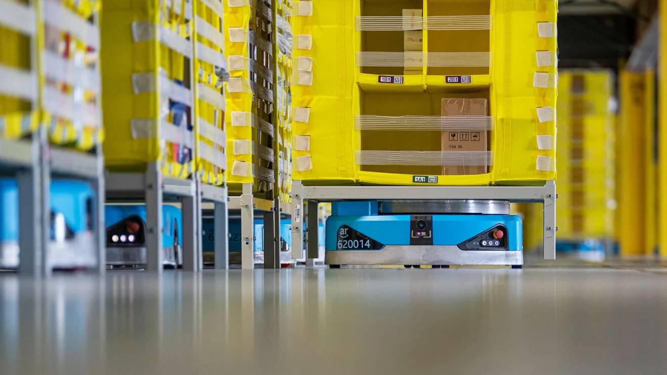 Amazon dévoile des robots pour que ses entrepôts soient plus sécurisés
