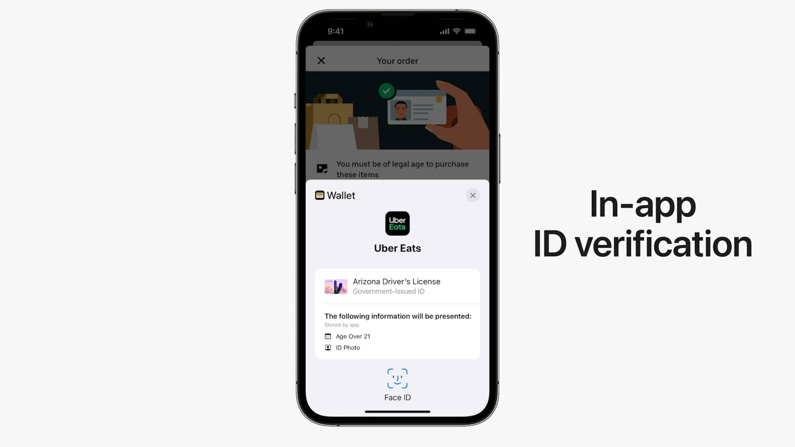 ID card on iOS 16.