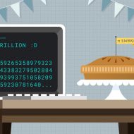 Illustration d'un ordinateur avec le chiffre 100 billions à l'écran