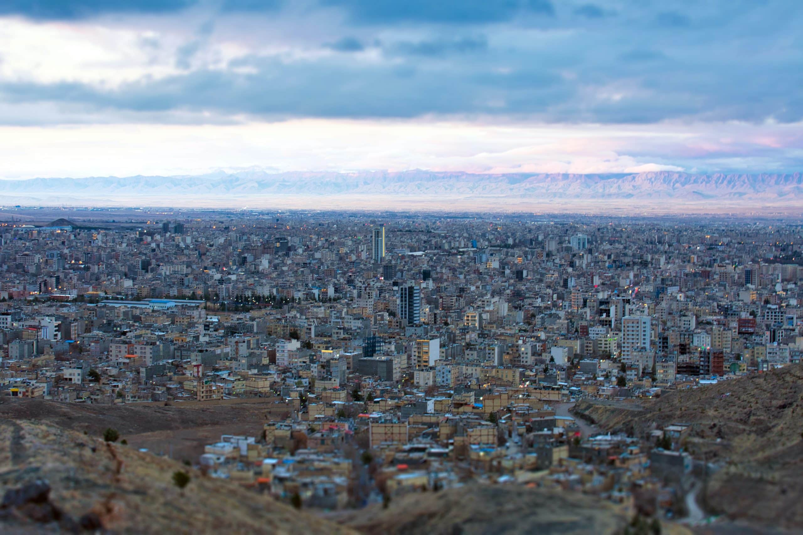 Ville de Masshad, Iran