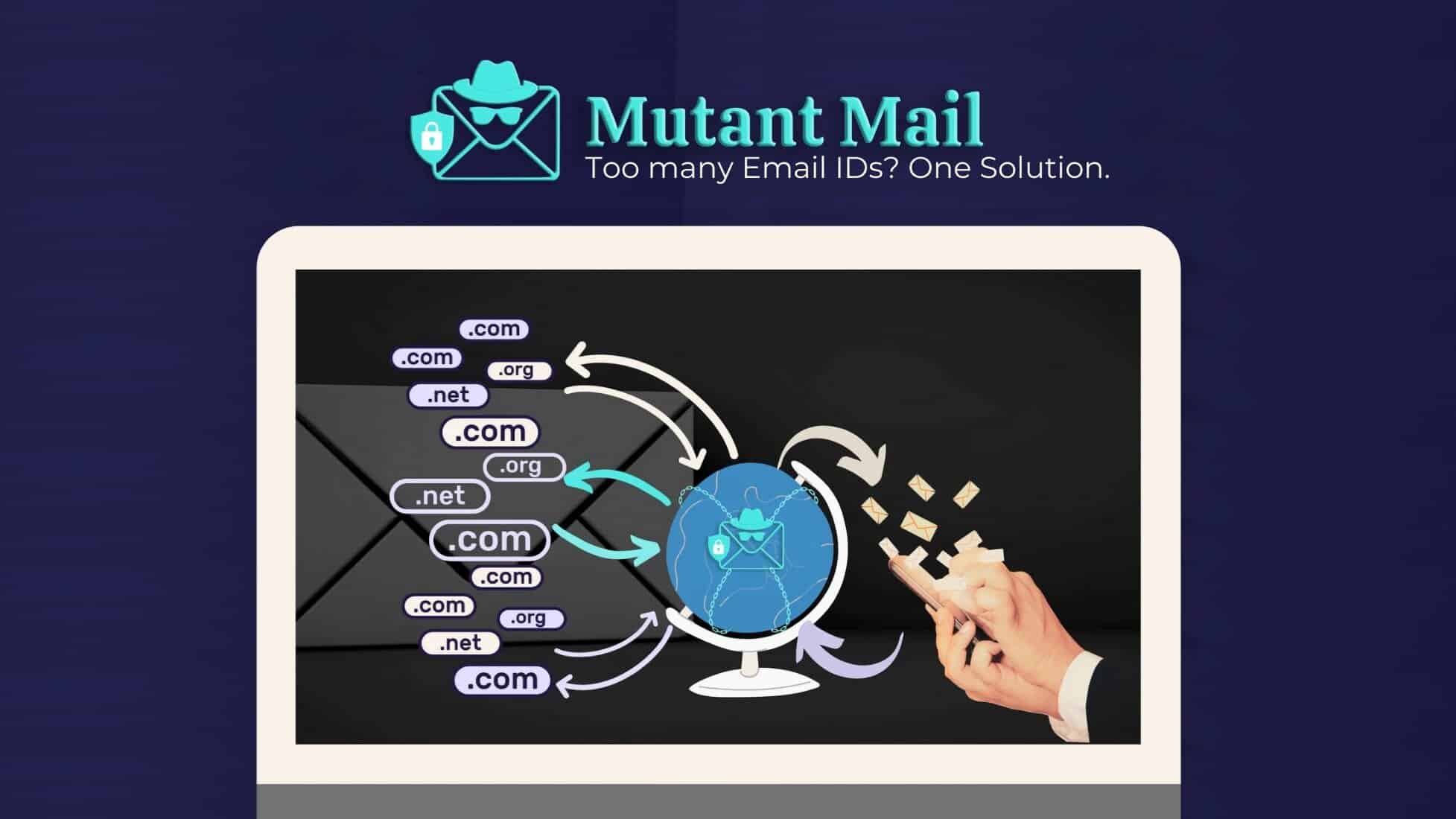 illustration mutant mail