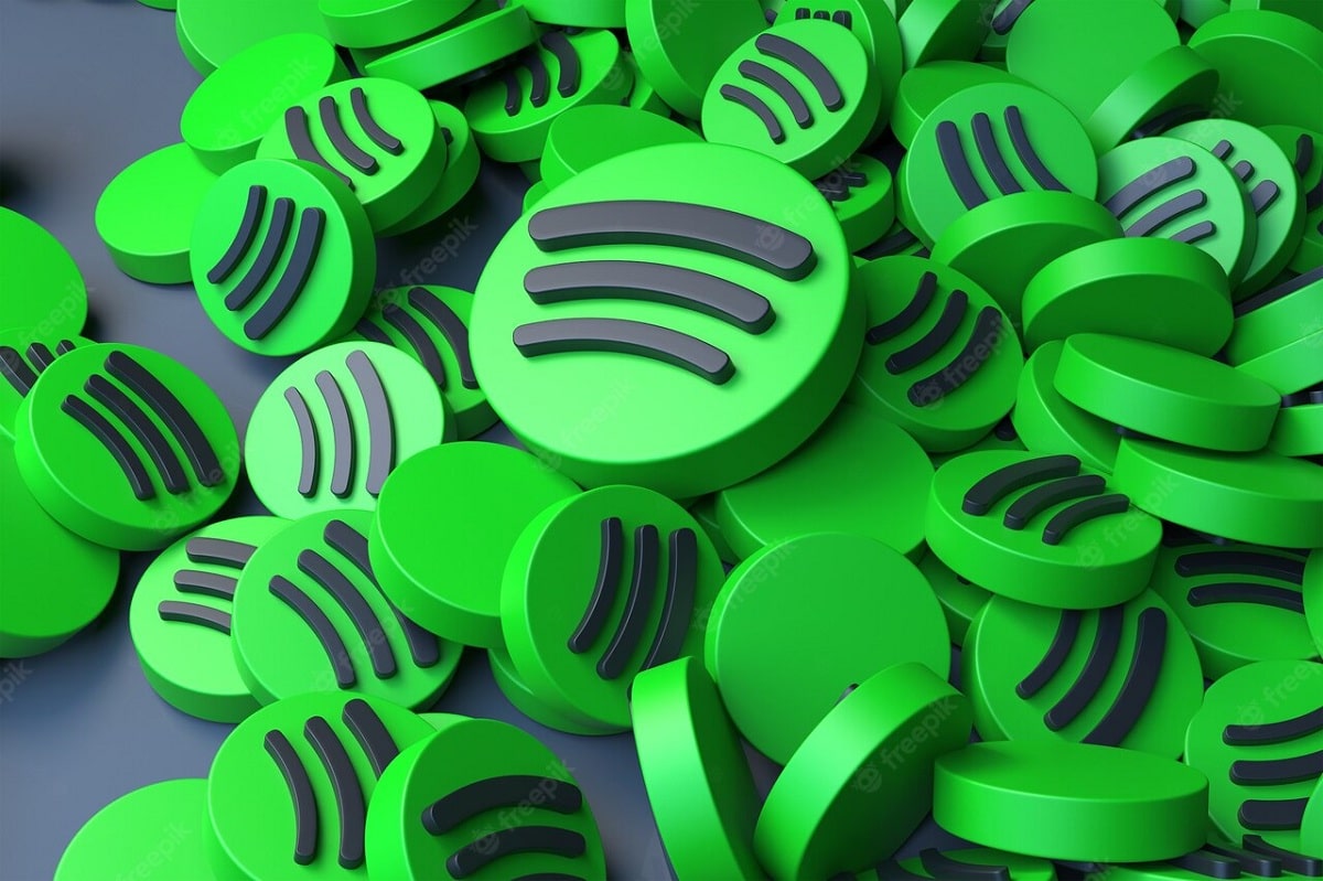 Logo 3D de Spotify