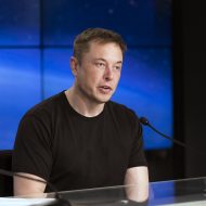 Elon Musk sur un plateau télé