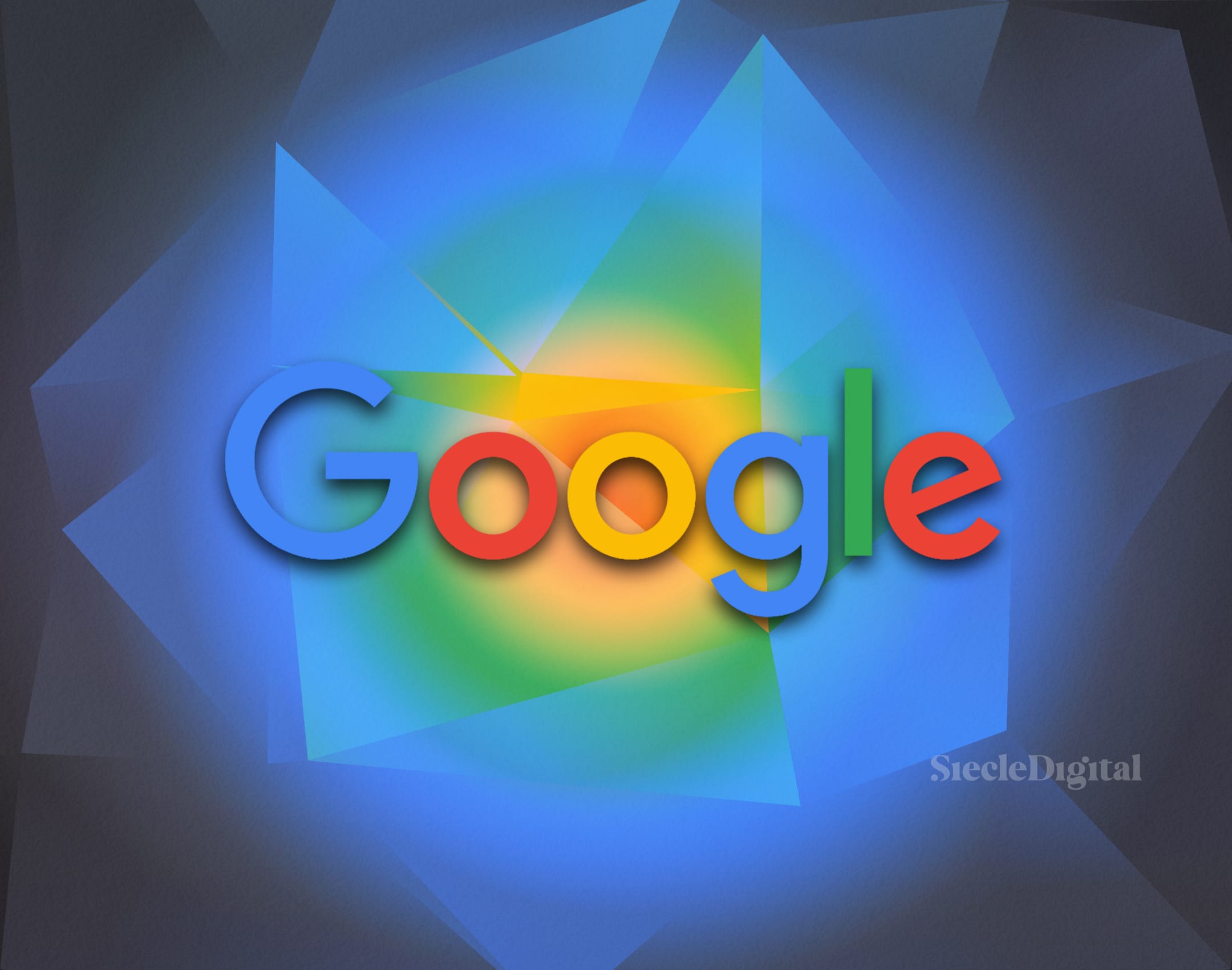 Illustration du logo de Google.