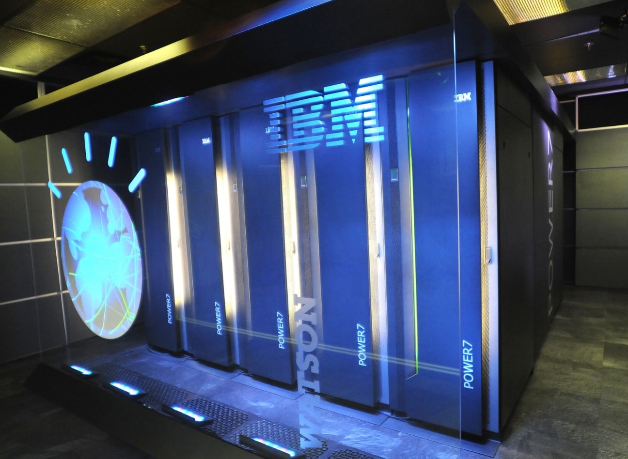 Un serveur destiné au fonctionnement d'IBM Watson