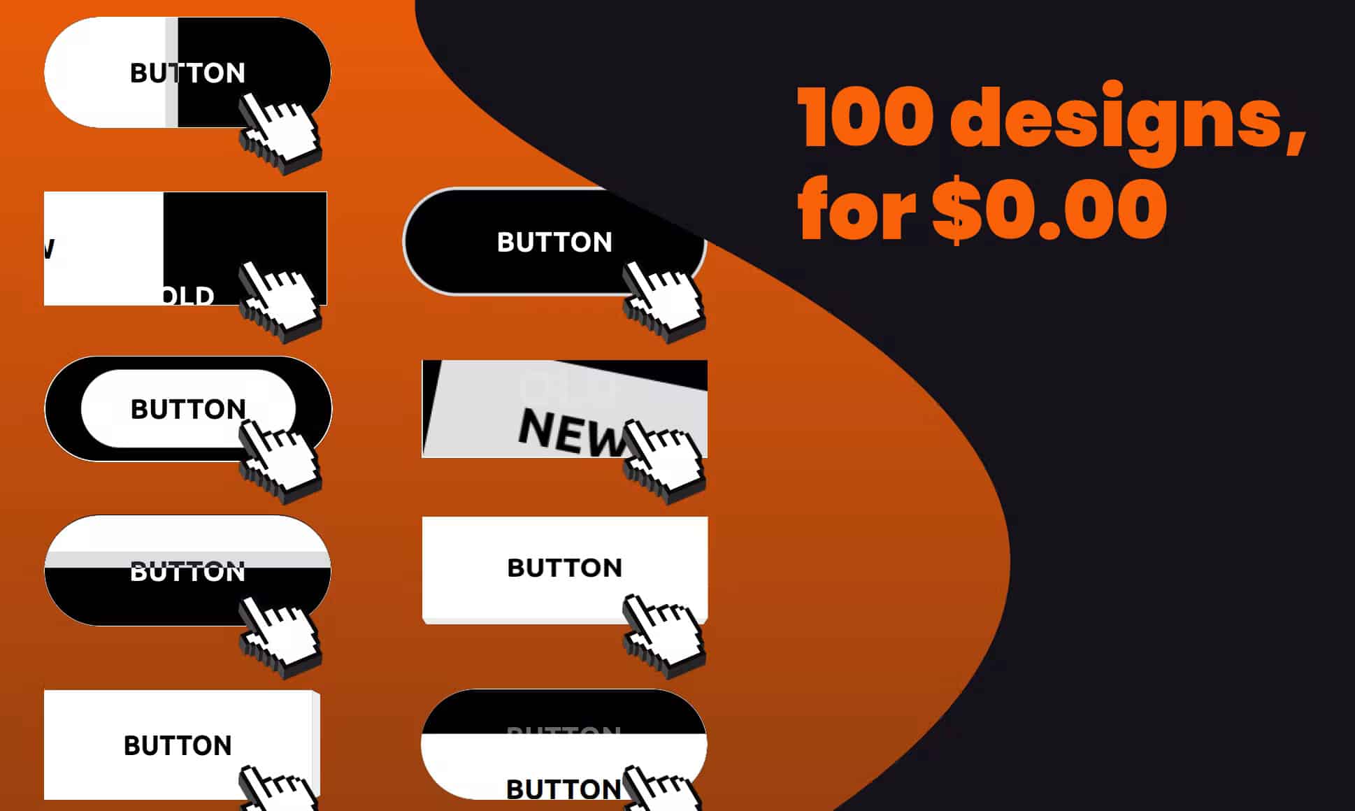 illustration de 100 CS Buttons