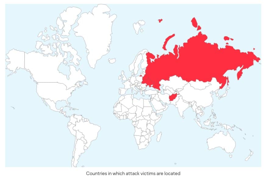 Carte du monde avec des pays en rouge