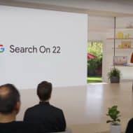 Scène où s'est déroulé le Google Search On 2022.