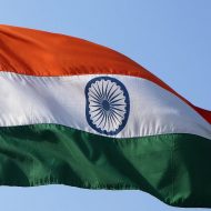 Flag of India.