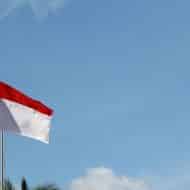 Le drapeau indonesien