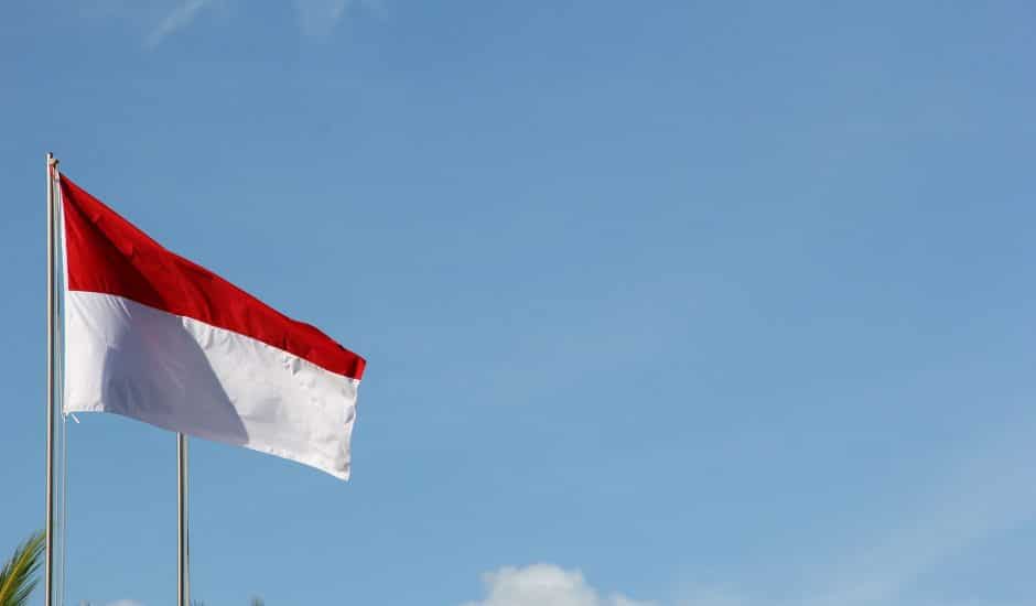 Le drapeau indonesien