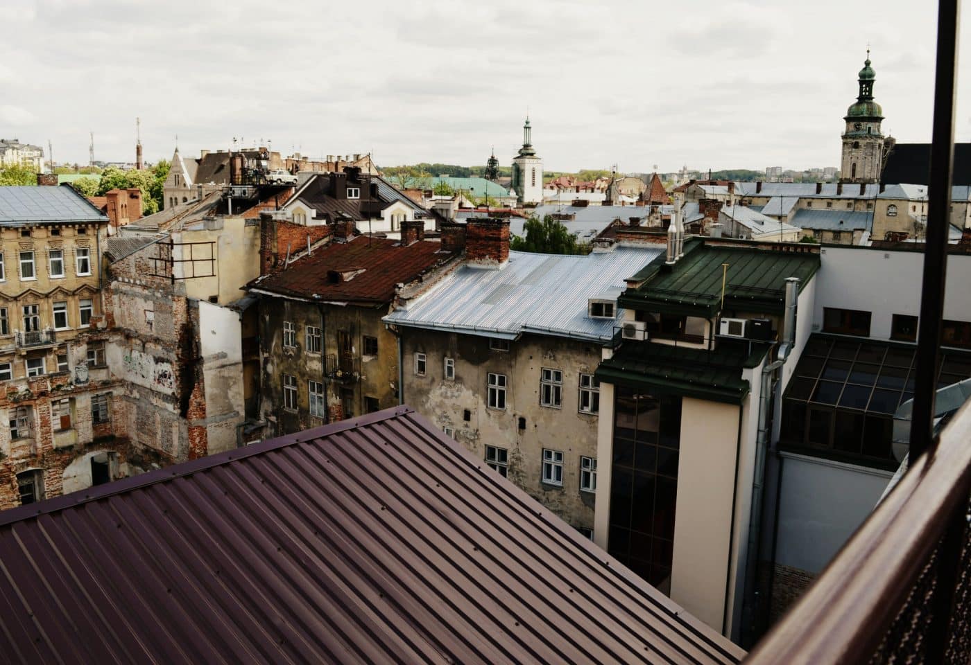 La ville de Lviv.
