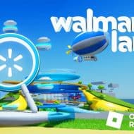 Image présentant le nouveau monde virtuel de Walmart, le Walmart Land.
