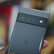 The Google Pixel 6 Pro smartphone.