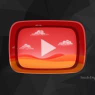 Illustration du logo de YouTube.