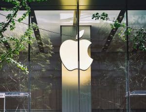 Devanture d'un Apple Store à Pekin, en Chine