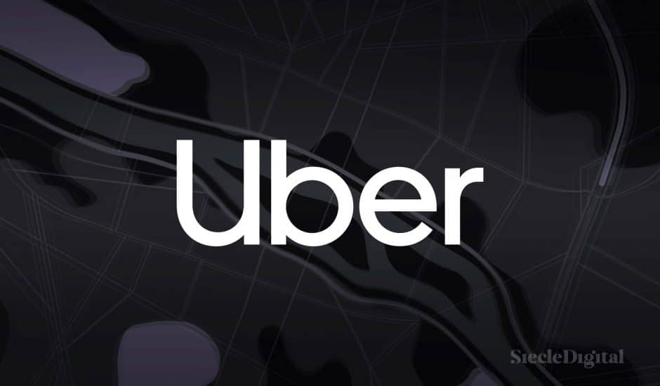 Le logo d'Uber.