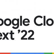 Logo of the 2022 edition of Google Cloud Next.