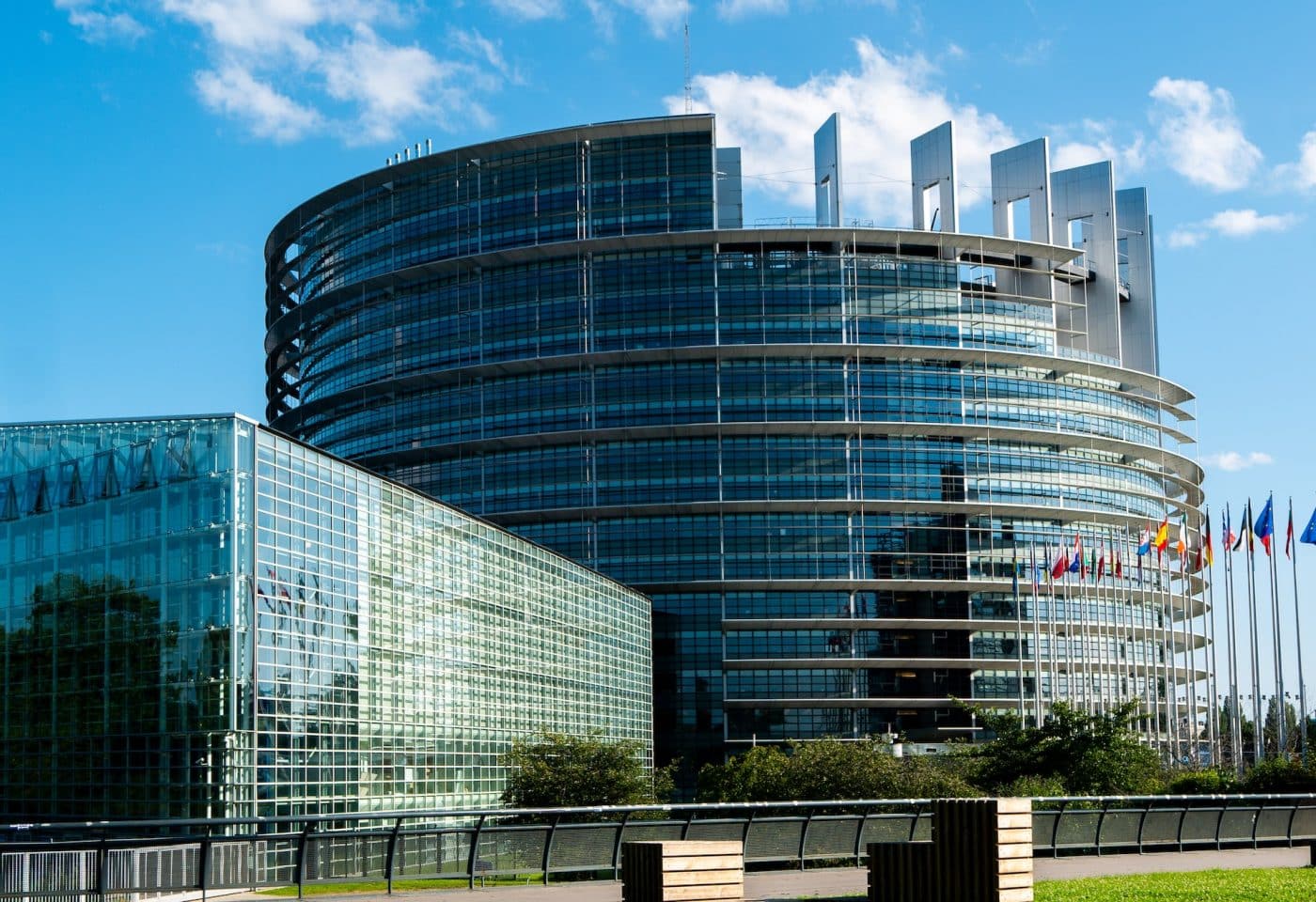 Parlement européen à Strasbourg.