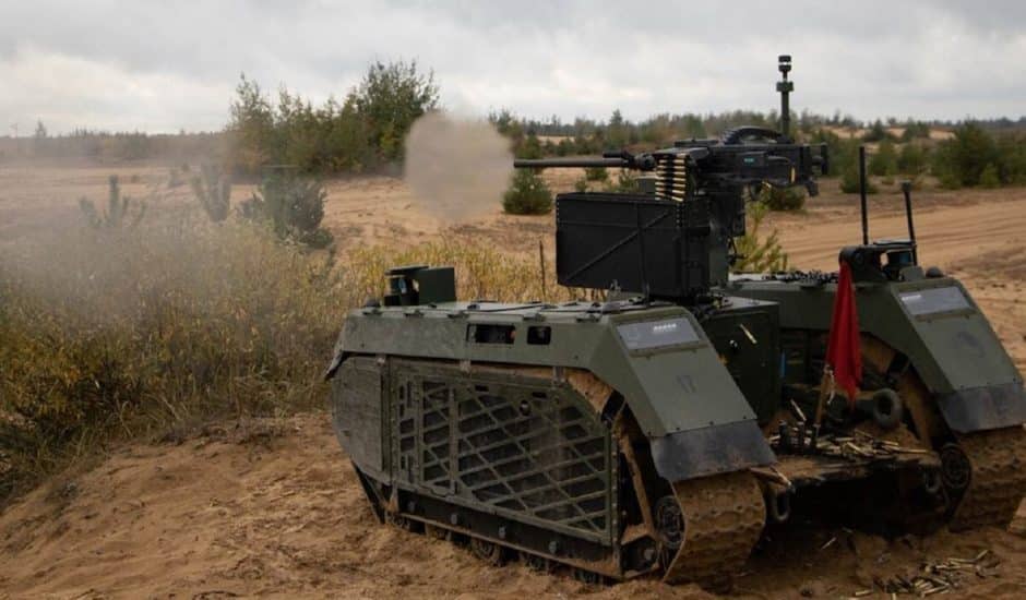 Le véhicule militaire autonome des Pays-Bas.