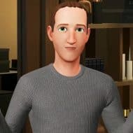 Mark Zuckerberg dans le métavers