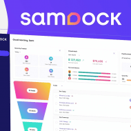 capture d'écran page d'accueil de l'outil samdock