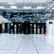 A data center in Europe.