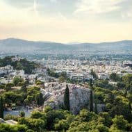 La ville d'Athènes.