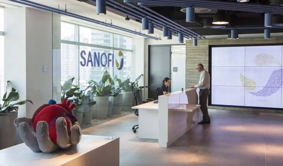 Les bureaux de Sanofi.