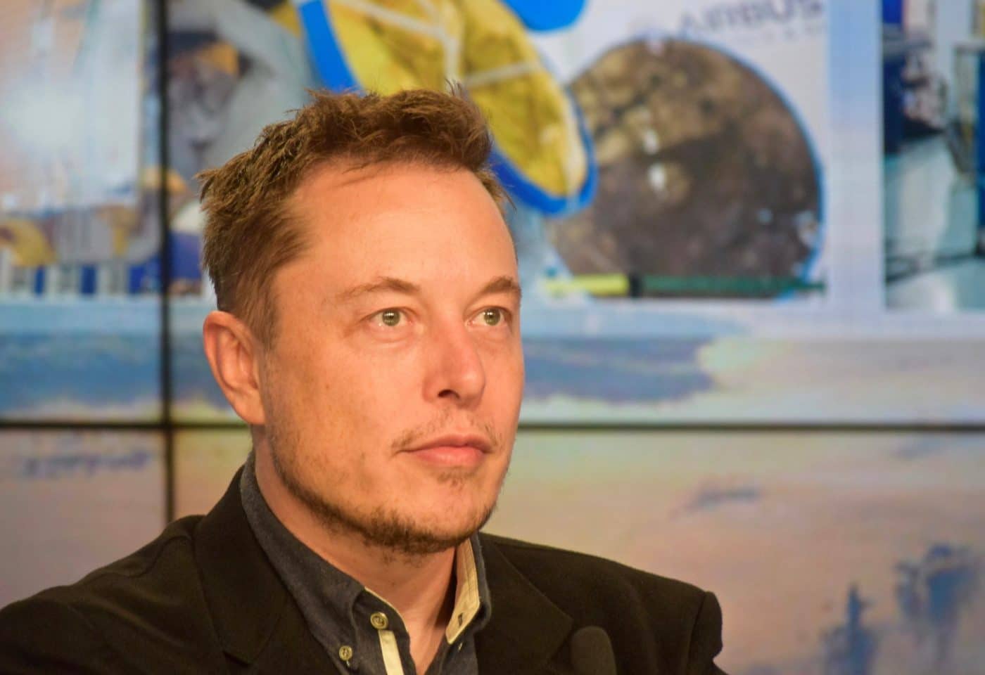 Photographie d'Elon Musk.