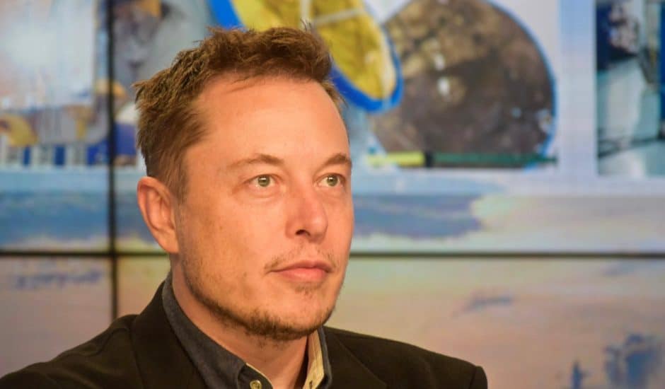 Photographie d'Elon Musk.