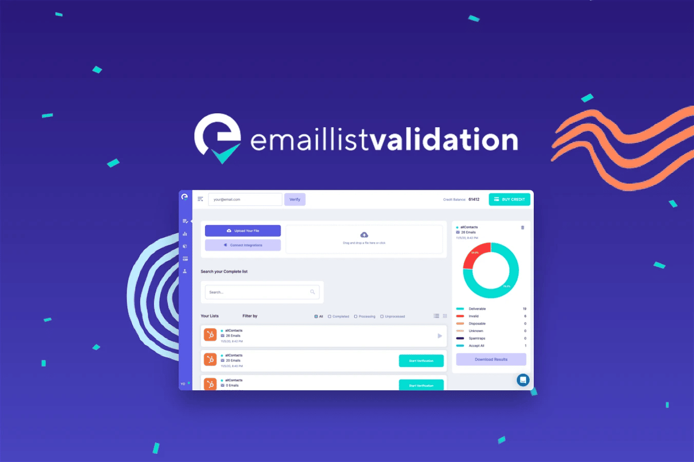 illustration email list validation