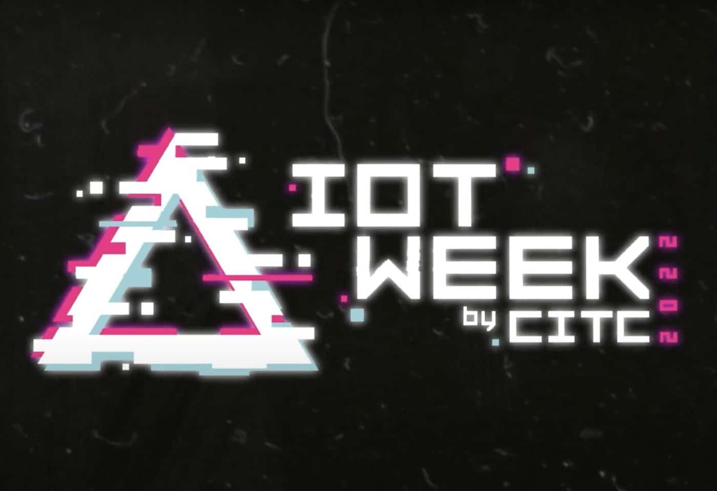 logo triangulaire de l'IoT week