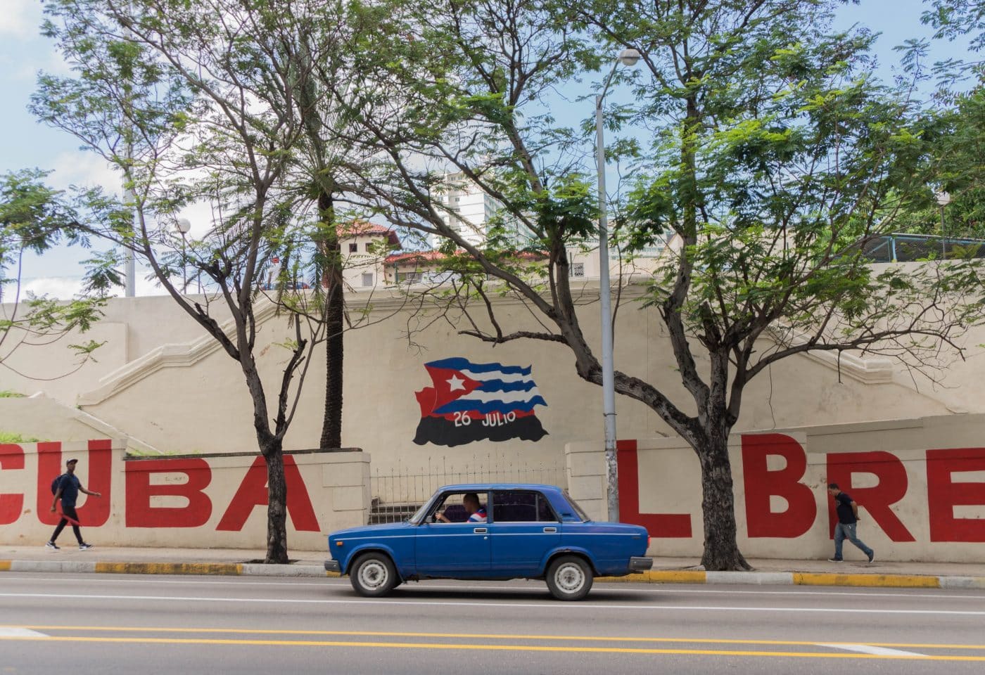 Une voiture à Cuba.