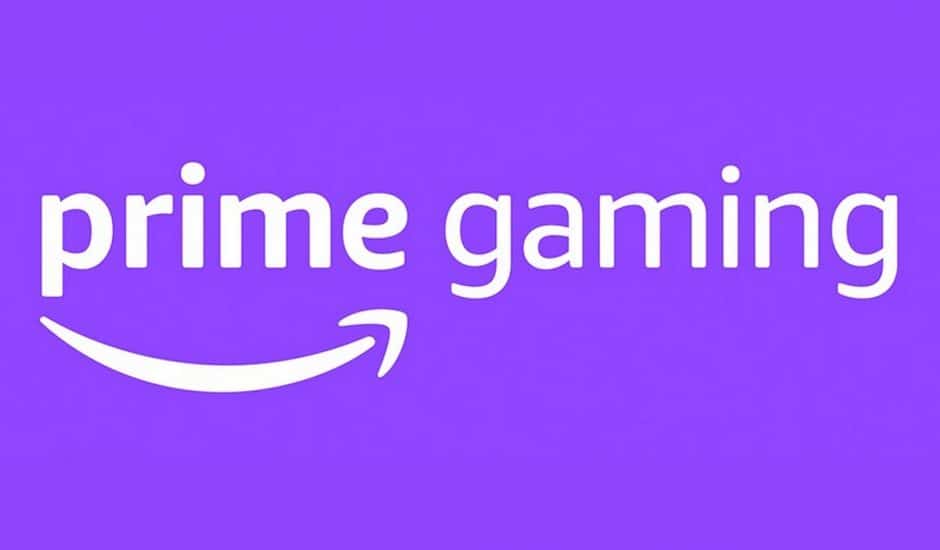 Logo de Prime Gaming sur fond violet.