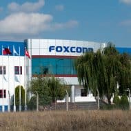 Photo du bâtiment Foxconn.