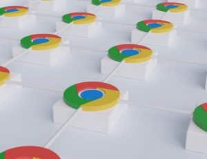 modélisation du logo de Google Chrome