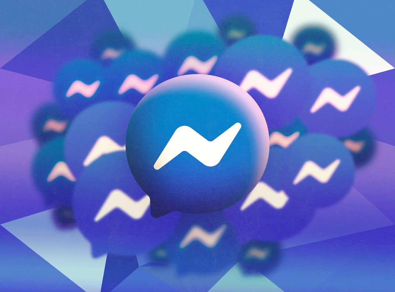 Illustration du logo de Facebook Messenger