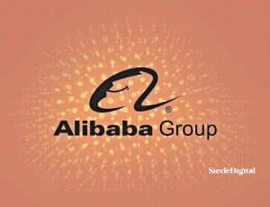 Illustration du logo d'Alibaba