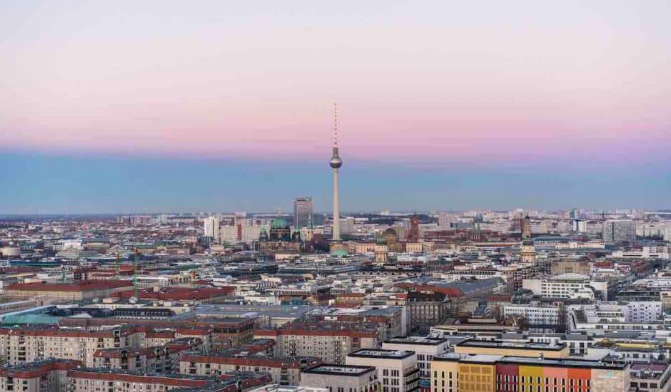 La ville de Berlin.
