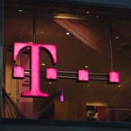 Le logo de T-Mobile.