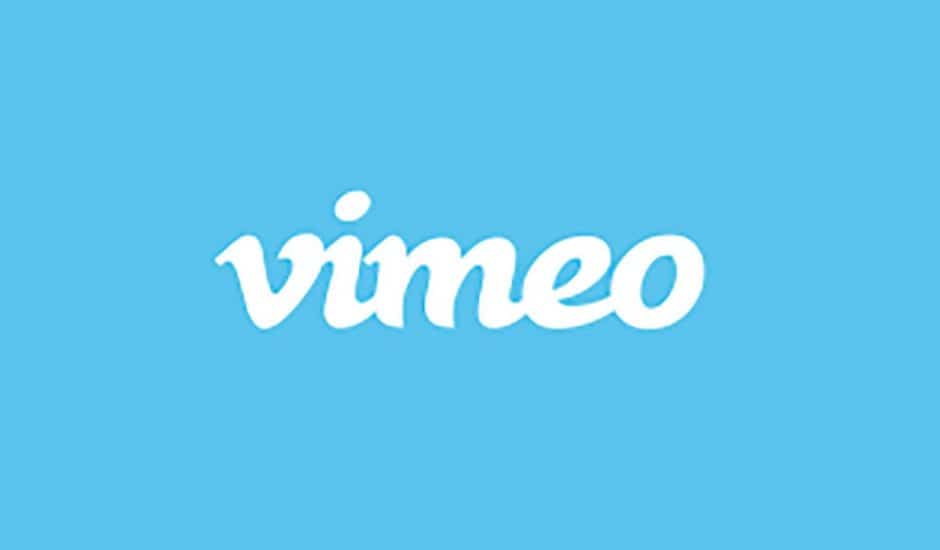 Le logo de Vimeo.