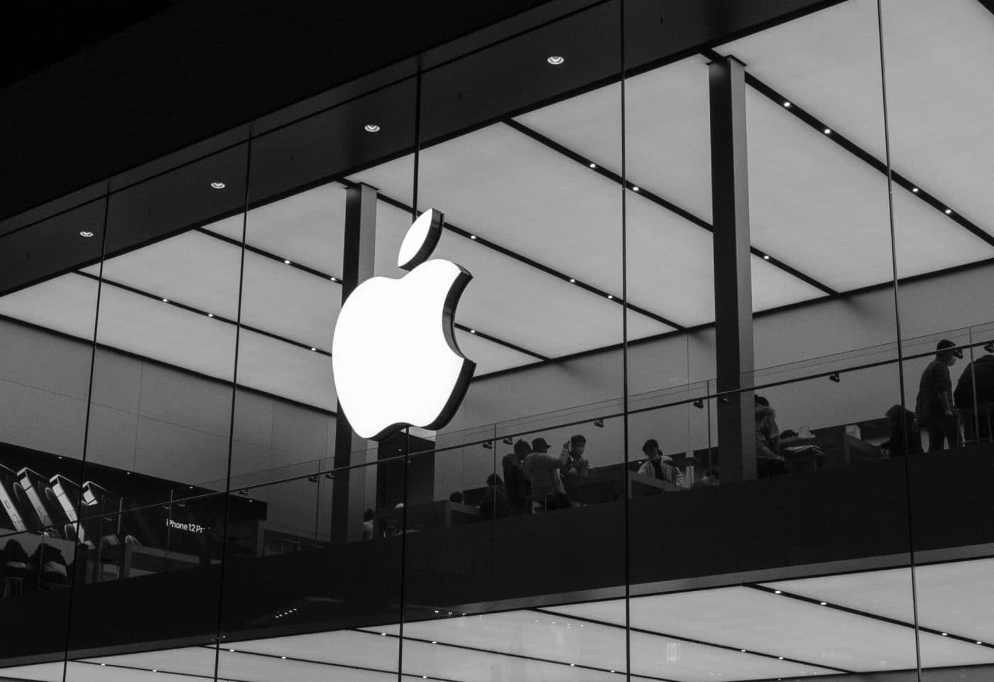 Le logo d'Apple.