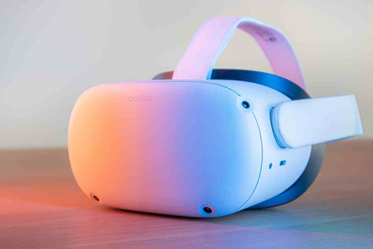Un casque de réalité virtuelle.