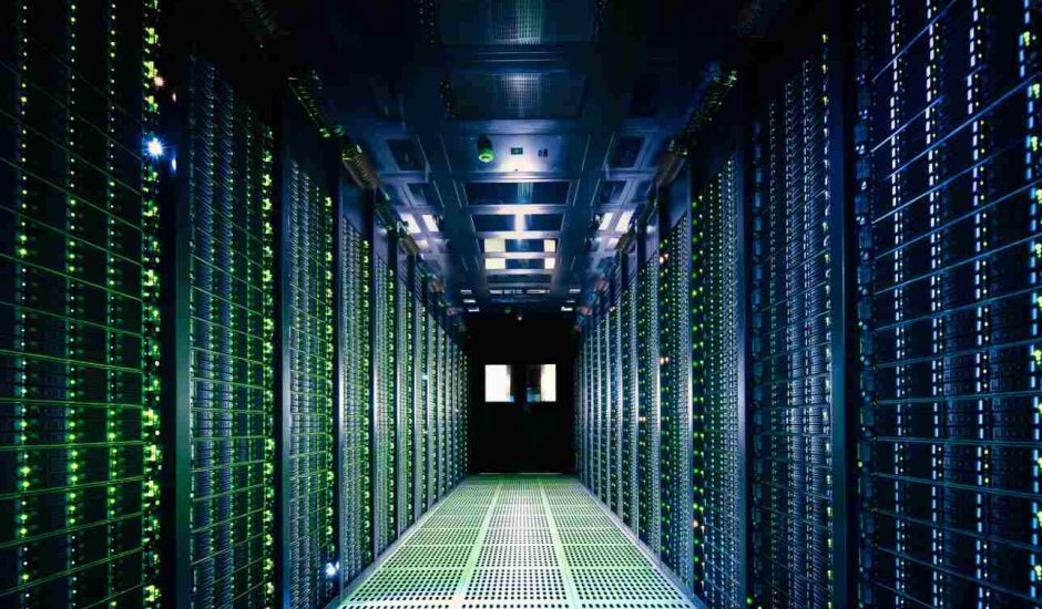 Des serveurs dans un centre de données.