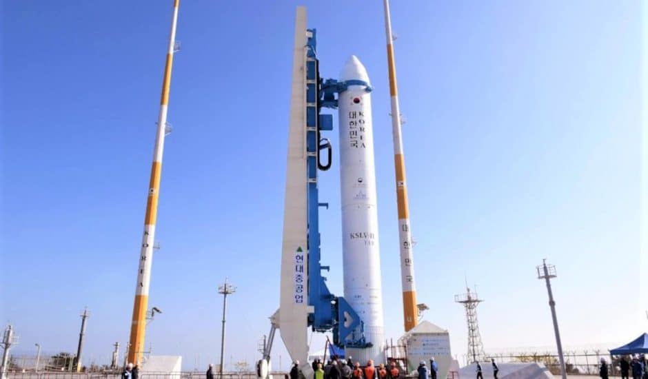 La fusée sud-coréenne Nuri.