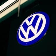Le logo de VW.