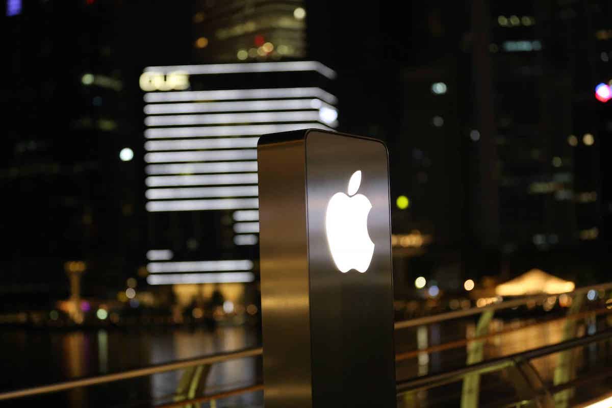 Le logo Apple.