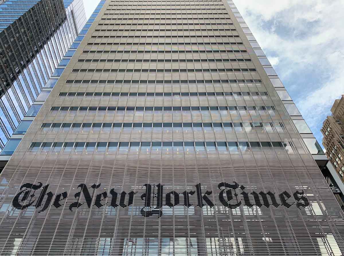 Siège du New York Times